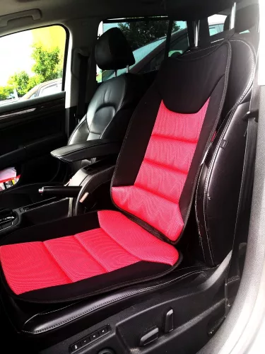 Ülésvédő 1db-os szellőző - piros-fekete