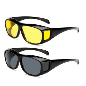 Éjszakai - nappali látásjavító vezetői szemüveg - 2db