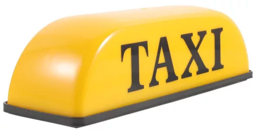 LED-es Taxi lámpa - sárga