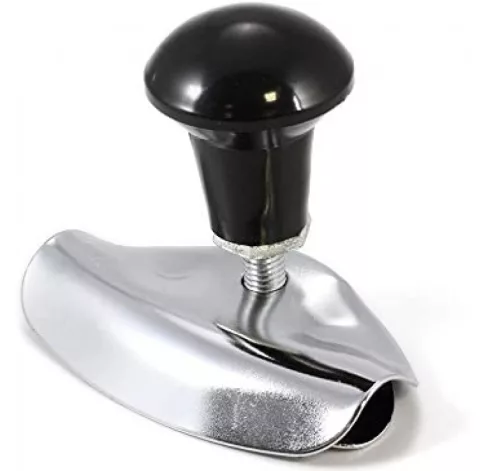 Kormánytekerő - fekete/ezüst - YJ1044