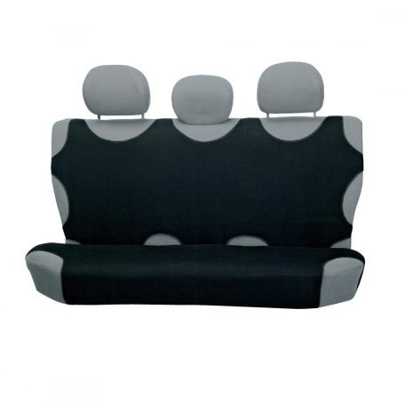 Trikóhuzat hátsó ülésre - pamut - fekete
