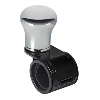 Lampa Revolve krómozott alumínium kormánytekerő