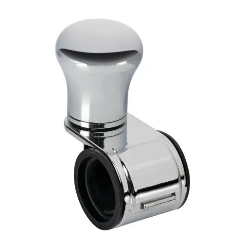 Lampa forgó, alumínium kormánytekerő - króm