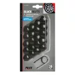 Lampa ABS kerékcsavar kupak - fekete - 17mm - 20db