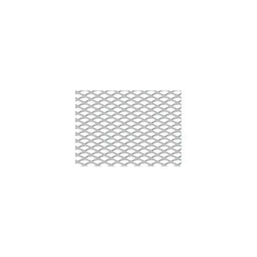 Lampa alu hűtőrács - rombusz mintás - matt ezüst - 120x20cm