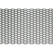 Polimer hűtőrács - hatszög mintás - fekete - 120x40cm