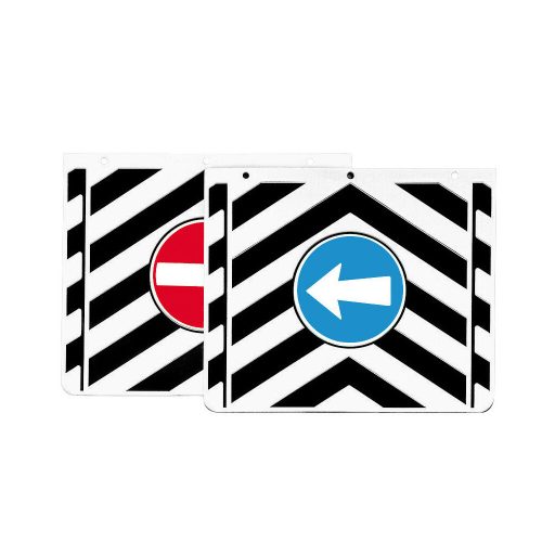 Lampa TGK Fekete PVC sárvédő jelzéssel - 35x30cm