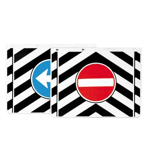 Lampa TGK Fekete PVC sárvédő jelzéssel - 45x35cm