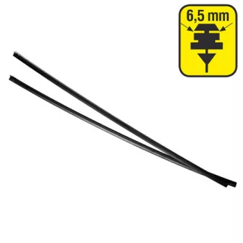 Ablaktörlő gumi, grafit bevonattal - 71cm - párban