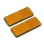 Téglalap prizma - narancssárga - párban