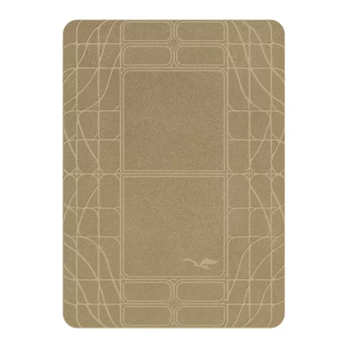 Univerzális textil autószőnyeg - vágható - bézs - 67 x 48cm