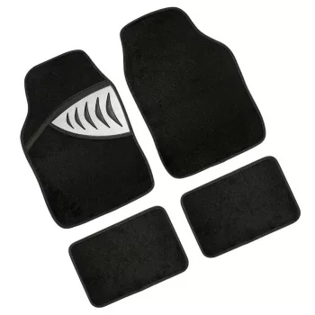   Lampa Exus 4db-os univerzális textil autószőnyeg szett - fekete