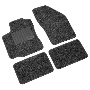   Lampa Pro-Fit - 4 részes, autós szőnyegszett, szövet, fekete-szürke színű