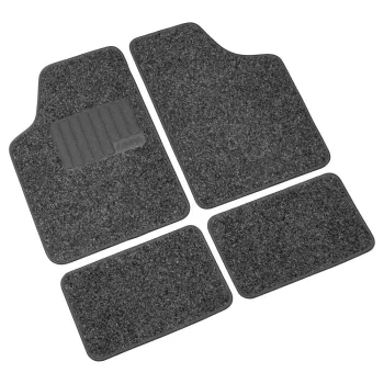   Lampa Pro-Fit4 - 4 részes, autós szőnyegszett, szövet, fekete-szürke színű