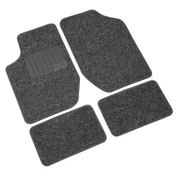   Lampa Pro-Fit6 - 4 részes, autós szőnyegszett, szövet, fekete-szürke színű