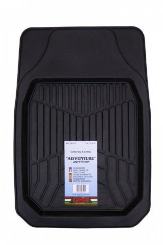 Lampa prémium hótálca előre, univerzális, gumi, fekete