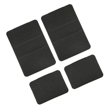   California Gran Pree 4 részes autószőnyeg szett, PVC - fekete