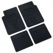 Lampa Contour - 4 részes autószőnyeg szett, univerzális, vágható, gumi, fekete