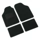 Lampa SUPRA B - 4 részes autószőnyeg szett, műanyagszövet, fekete színű