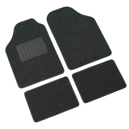 Lampa SUPRA B - 4 részes autószőnyeg szett, műanyagszövet, antracit színű