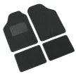 Lampa SUPRA B - 4 részes autószőnyeg szett, műanyagszövet, antracit színű