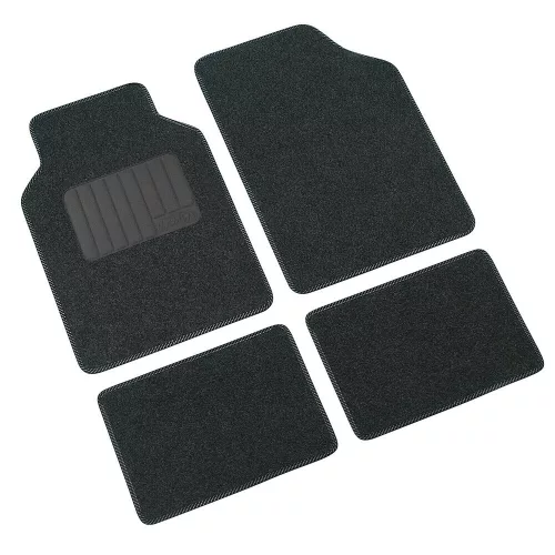 Lampa SUPRA C - 4 részes autószőnyeg szett, műanyagszövet, antracit színű