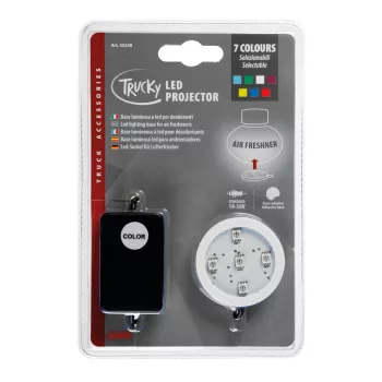 TRUCKY 7 színű világítás illatosító alá