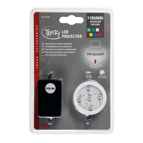 TRUCKY 7 színű világítás illatosító alá