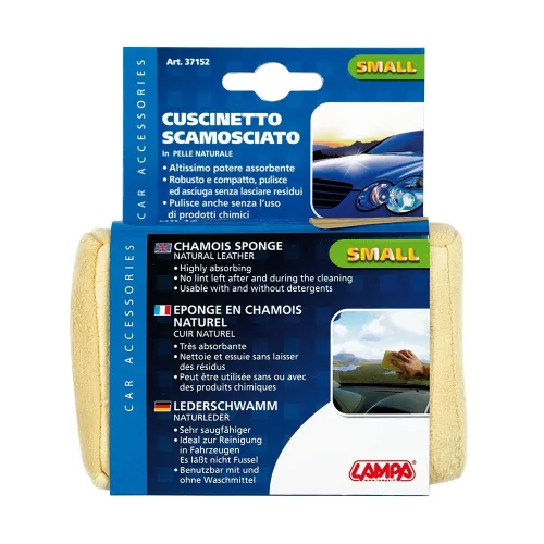 Lampa szarvasbőr törlőpárna - 8x12x4cm