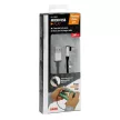 Lampa 90°-os USB-C mobil kábel - 200cm - fekete