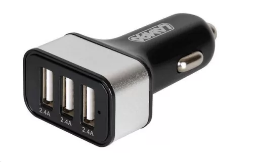 Lampa - szivargyújtós töltő - 3x2400mA 