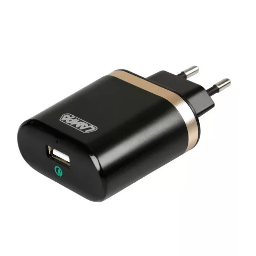 Lampa hálózati töltő adapter - Qualcomm Quick Charge - 3000 mA - 100/230V