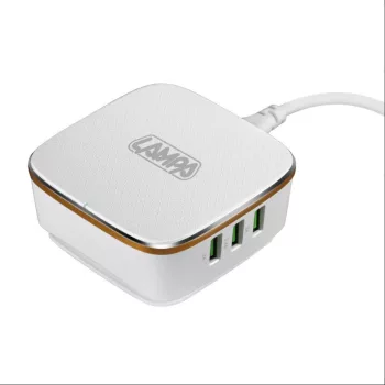 USB töltő adapter - 6-os - 230V 2A-3A 