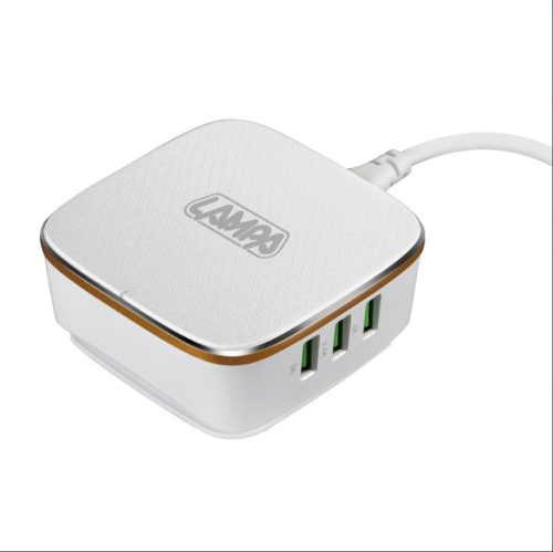 USB töltő adapter - 6-os - 230V 2A-3A 