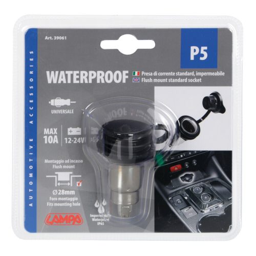 Szivargyújtó aljzat - 12/24V 10A