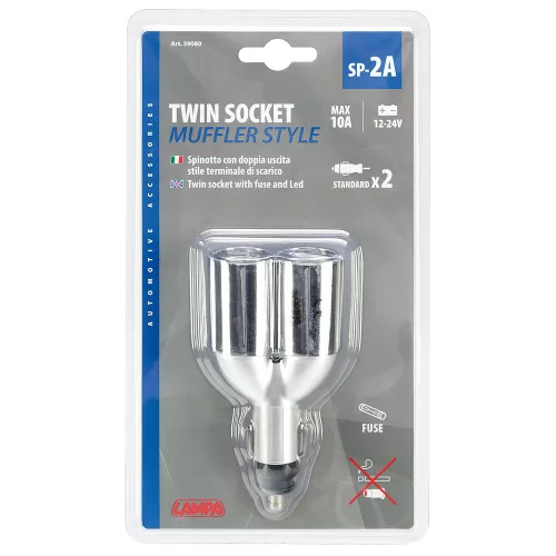 Szivargyújtó elosztó - kettes