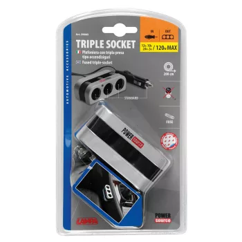 Szivargyújtó elosztó 3-as