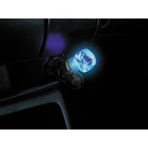 Lampa "Crystal-Dice" dobókocka - szivargyújtós dekorvilágítás - többszínű - 12V
