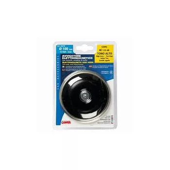 Lampa - 12V-os tányérkürt, 5A, 100mm, magas