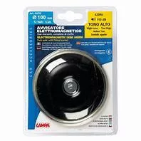 Lampa - 12V-os tányérkürt, 5A, 100mm, magas