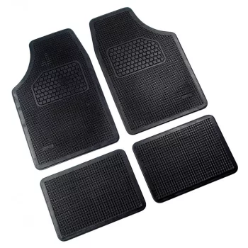   Lampa Ghibli - 4 részes autószőnyeg szett, gumi, fekete színű