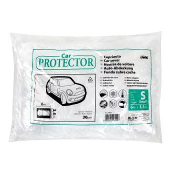 Autóvédő nejlon - eldobható - S - 6x3,5m