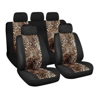LAMPA Leopard mintás üléshuzat szett