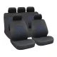 LAMPA Hive - 9 részes üléshuzat szett, univerzális, fekete-kék