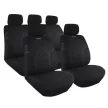 LAMPA Kupra - 9 részes üléshuzat szett, univerzális, fekete színű