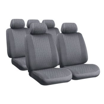   LAMPA Glamour - 9 részes üléshuzat szett, univerzális, szürke színű