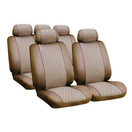 LAMPA Glamour - 9 részes üléshuzat szett, univerzális, bézs színű