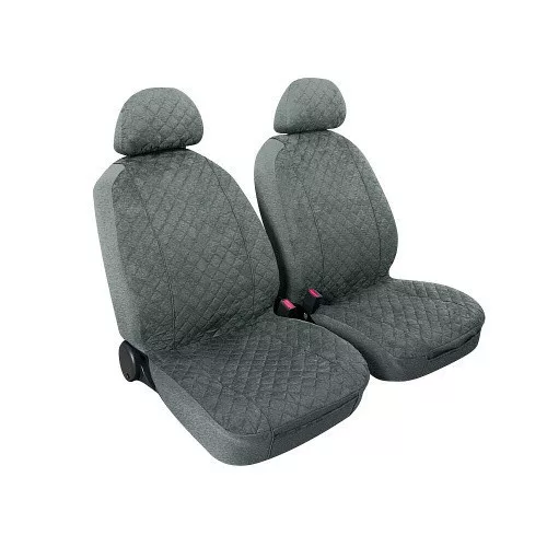 LAMPA Miky mikrószálas üléshuzat - antracit színű - párban