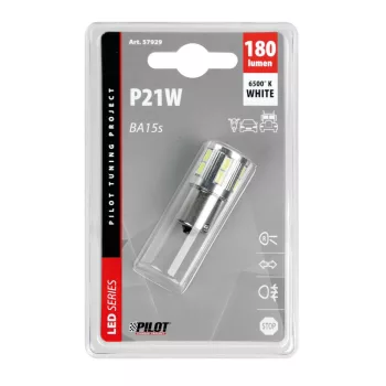 Lampa 10-30V BA15S 17 SMD LED, fehér színű