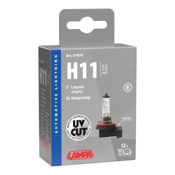 Lampa 12V H11 55W halogén izzó bliszter